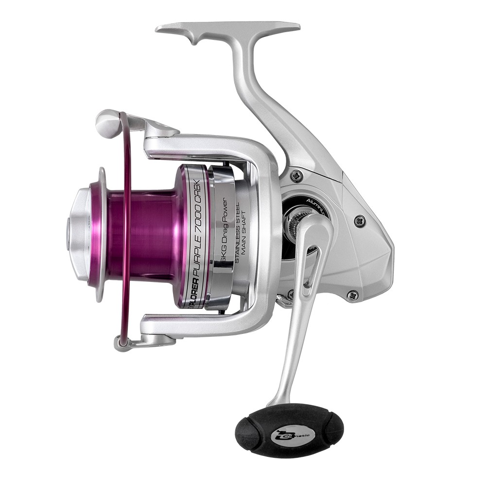 carrete cinnetic explorer purple 7000 crbk